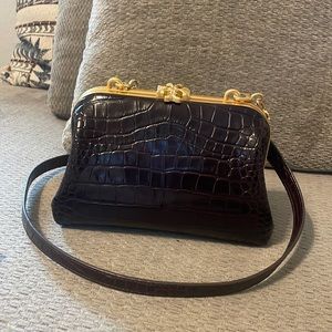 Tory Burch CLEO EMBOSSED SMALL BAG